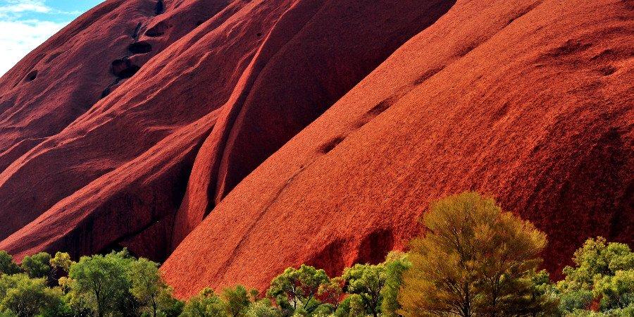 La roccia rossa di Uluru